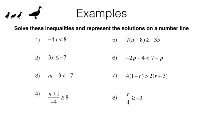 Equations and inequalities quick check answer key