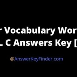 Vocabulary workshop level c unit 13 answers