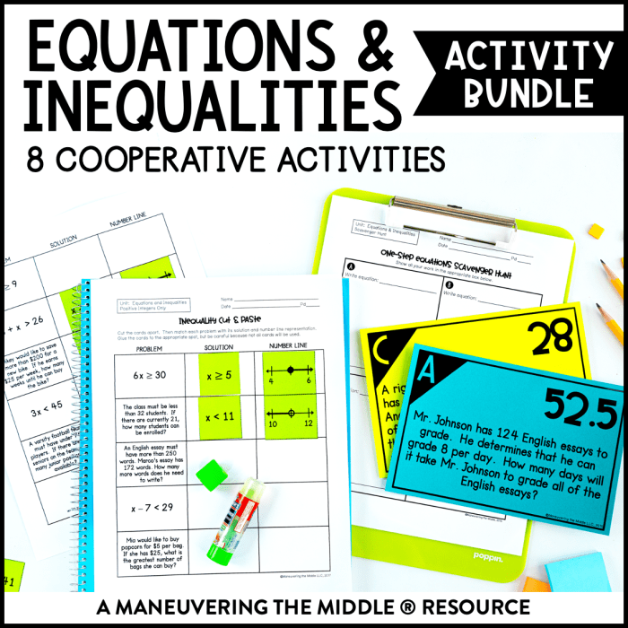 Equations and inequalities quick check answer key