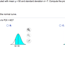 Assume the random variable x is normally distributed with mean